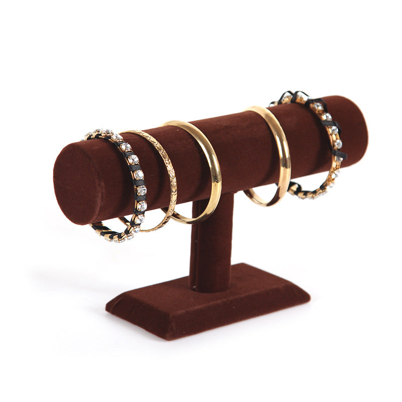 Down Face Bracelet Head Flower Watch Jewelry Rack Jewelry Display Rack High-grade One-layer Bracelet Rack Jewelry Rack