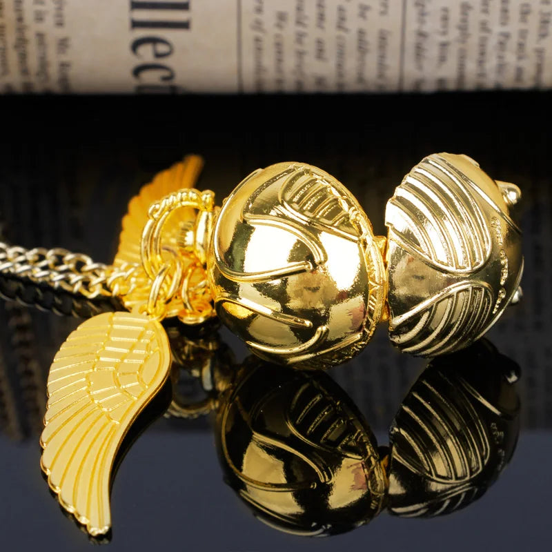 Steampunk Fashion Ball Quartz Pocket Watches With Pendant Necklace Chain Children Best Xmas Gifts
