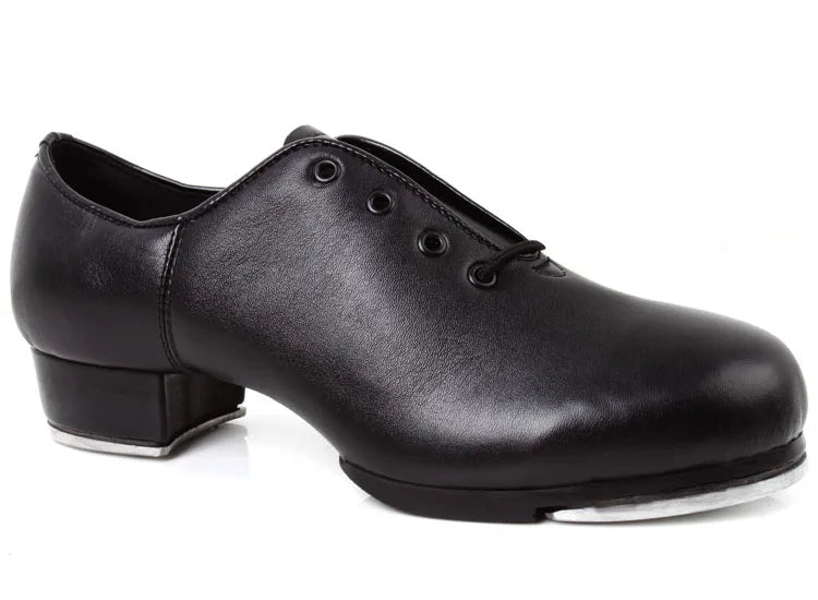 Sports Dance Shoes Adult Children Performance Tap Dance Shoes Soft Sole Natural Leather Shoes Step Sneakers Dance Shoes