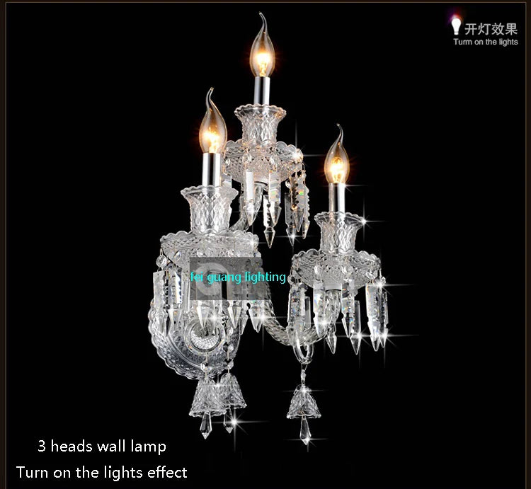 Crystal Chandelier For Kitchen Modern Crystal Chandelier LED Chandelier For Bedroom Transparant Glass Chandeliers 110-240V
