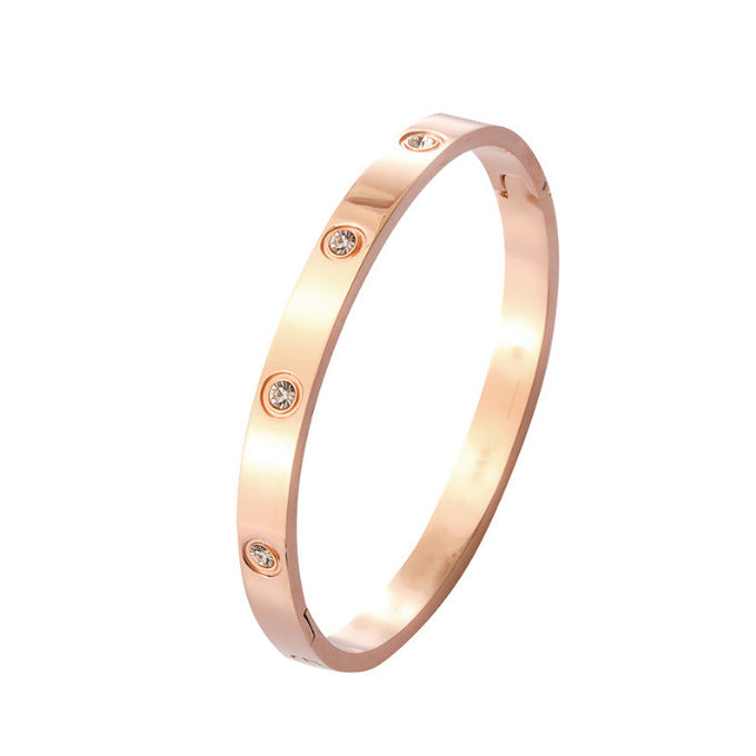 Cross-Border European and American Popular Card Bracelets for Women, Simple Fashion Jewelry Accessories, Novice Jewelry Wholesale