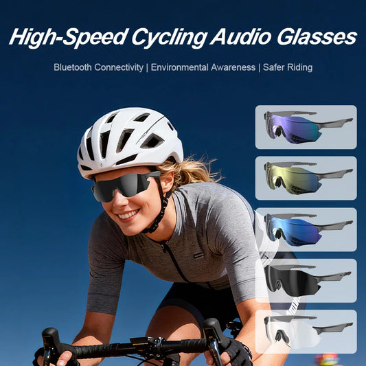 Smart Glasses Lightweight Auto-Tinting AI Glasses with Real-Time Simultaneous Translation Earbuds 2-in-1 Sunglasses