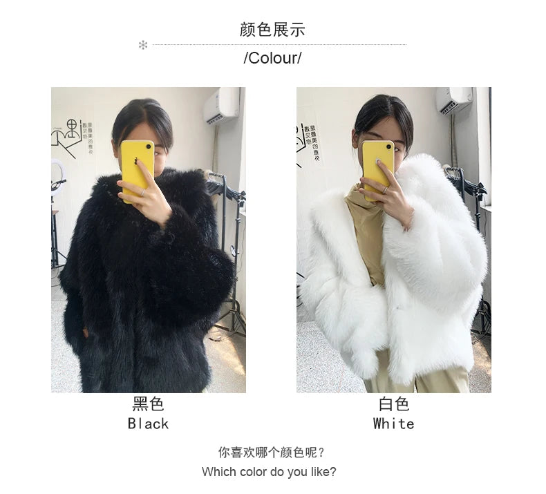 Nerazzurri Autumn Winter Oversized White Black Warm Shaggy Hairy Faux Fur Coat Women with Hood Loose Casual Fluffy Jacket 2023