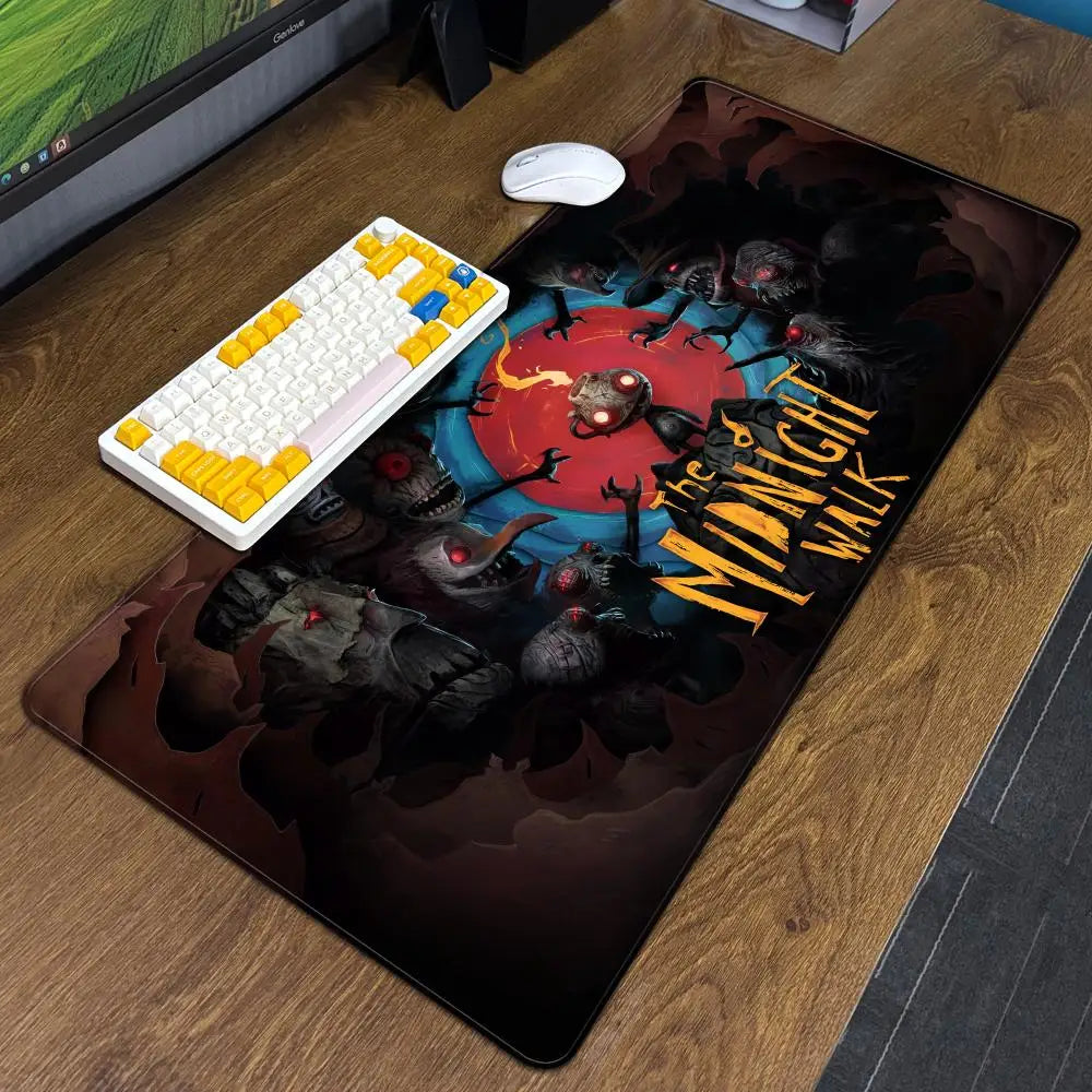 The M-Midnight Walk Mouse Pad XXL Computer Accessories Large Keyboard Laptop Table Pad The New Product Gamer Gaming