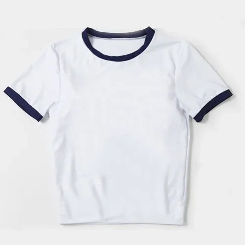 Japanese College Physical Education Sports School JK Uniform Gym Set Volleyball T Shirt Shorts Girl Women Jersey Gymnastics Suit