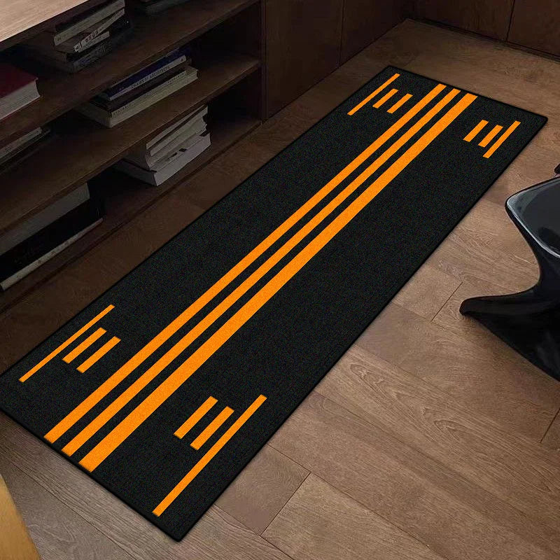 Motorcycle Special Carpet Anti-slip Bedroom Decor Rugs Creative Carpets for Living Room Home Long Strip Floor Mat Washable Rug
