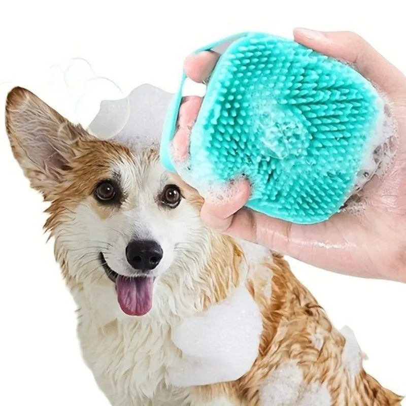1-Pack Deshedding Tool for Dogs - Christmas Pet Grooming Kit for Reducing Hair on Furniture & Carpet