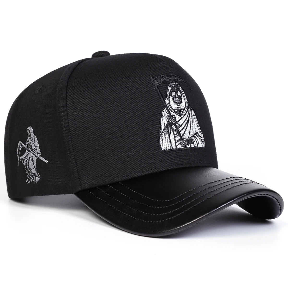 Unisex MA Letter Embroidery Baseball Caps Spring Autumn Outdoor Adjustable Casual Hats Sunscreen Hat Sports Cap