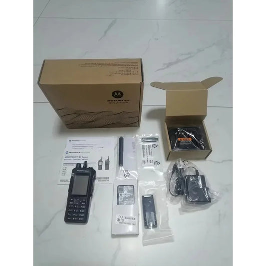 Handheld Radio Motorola R7 Walkie Talkie Long Range DMR Amateur Radio Motorola Two Way Radio UHF VHF R7