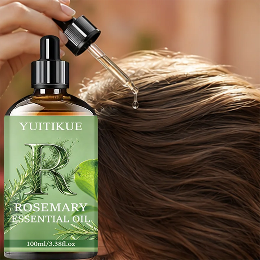 Rosemary Essential Oil Nourish Scalp Strengthen Hair Hydrating Skin Massage Oil Natural Aromatherapy Daily Body Hair Care