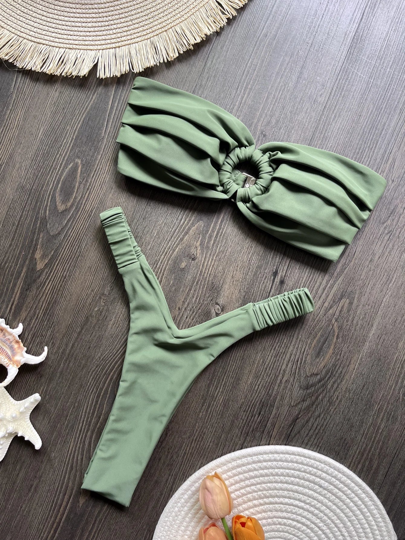 2026 Sexy Micro Bikini Tube top Women Swimsuits Female Swimwear Brazilian Bikini Set Thong Biquini Swimming Suits Beachwear