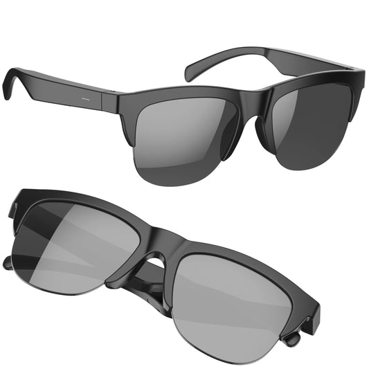 New Camera Control Smart Glasses 2026 Music Sunglasses Headphones Wireless Bluetooth Call Headset HIFI Audio glasses For Android