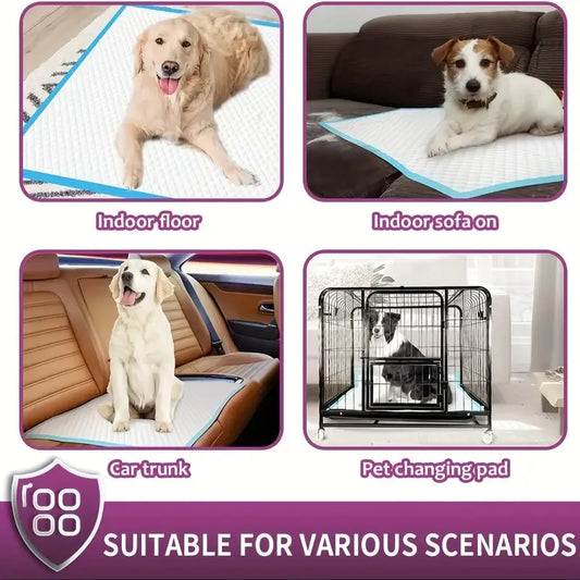 XXL Dog Pee Pads | Various Sizes Of Premium Disposable Dog Training Pads | Super Absorbency | Blue Extra Strength Leak-Proof