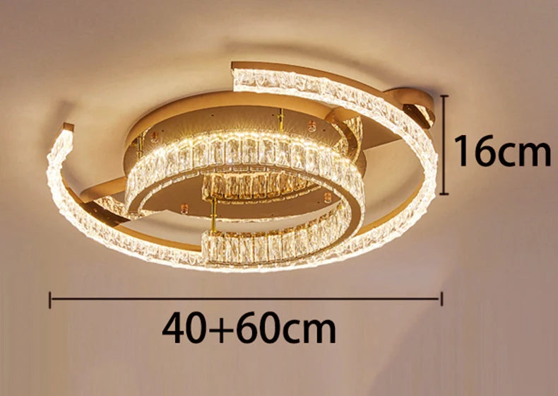 Home Ceiling Light, Bedroom Decoration, Intelligent LED Light, Living Room Ceiling Light, Indoor Lighting Fixture