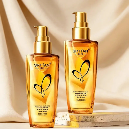 Deep nourishing hair care essential oil can increase luster and improve hair repair and damage fragrance