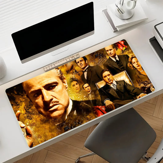 Movie The G-godfather Mouse Pad Anti Slip Rubber Edge Locked Thickened Laptop Gaming Desk Mat