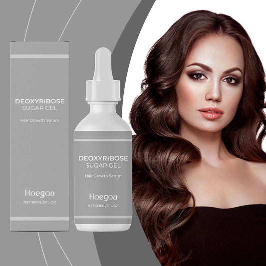 Hair Growth Serum Deoxyribose Sugars Gel Hair Growth Repair Dry Damage Smoothing Strengthen Hair Oil for Men Women Hair Care