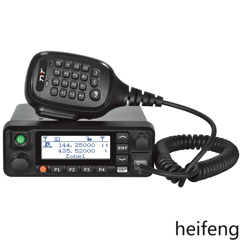 TYT MD-9600 DMR Mobile Radio 20KM 50W Dual Band Long Range Communication Radio TYT MD 9600 DMR Radio Mobile Transceiver