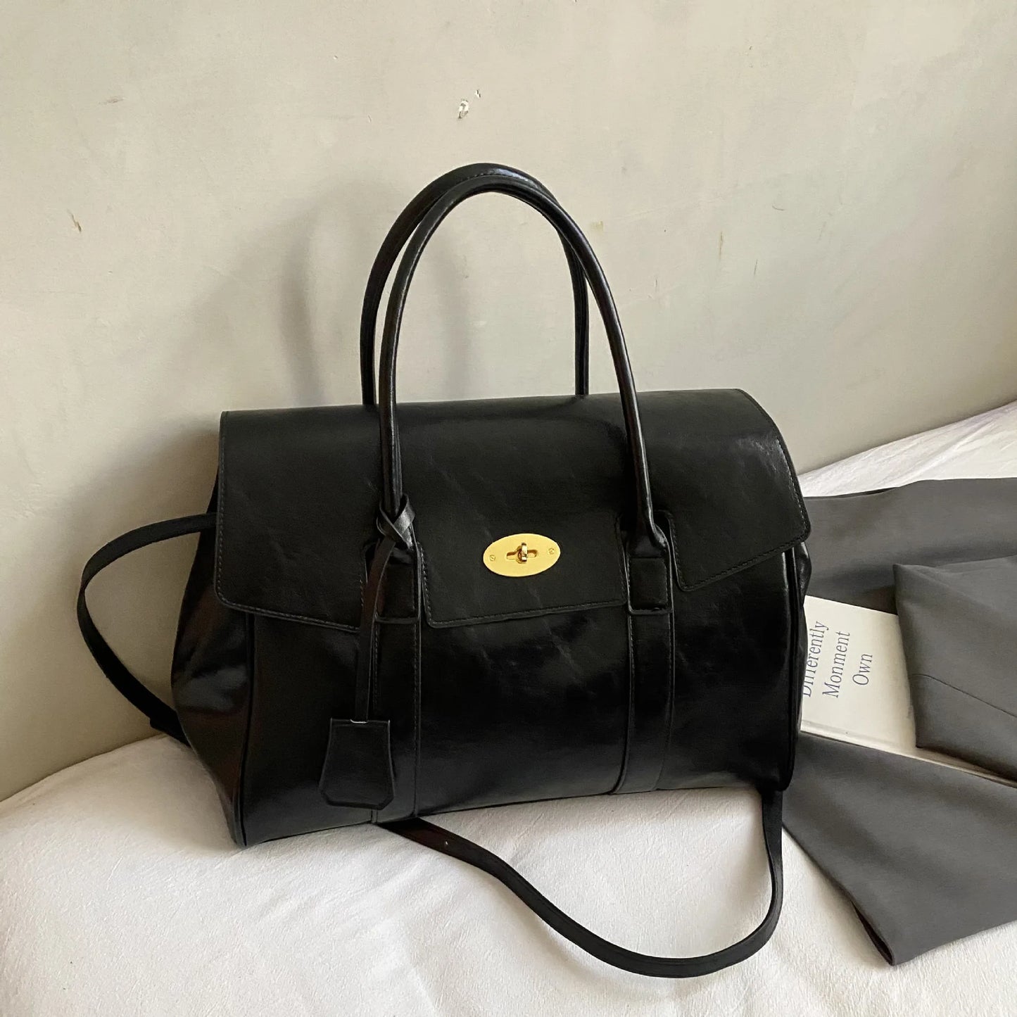 Fashion Women's High-quality Pu Leather Handbag 2026 New Business Large Capacity Commuter Shoulder Crossbody Bags for Women