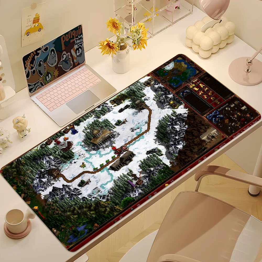 H-Heroes of M-Might and Magic 3 Mouse Pad Non-slip Thickened MousePad Large Writing Lockedge Office Student Gaming Cushion