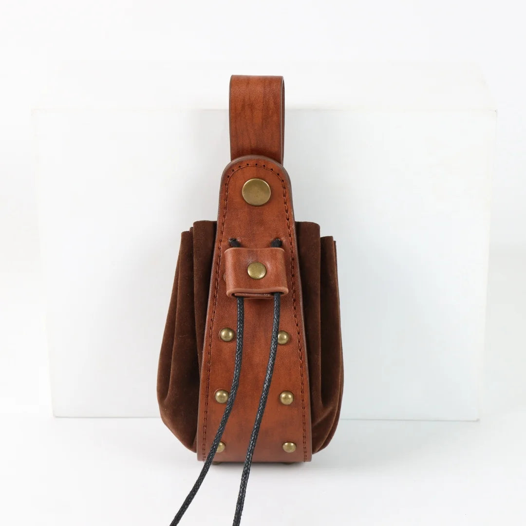 Medieval Belt Pouches - Renaissance Belt Pouch Coin Purse Skirt Hike Set - Medieval Pirate Costume Halloween Cosplay Belt