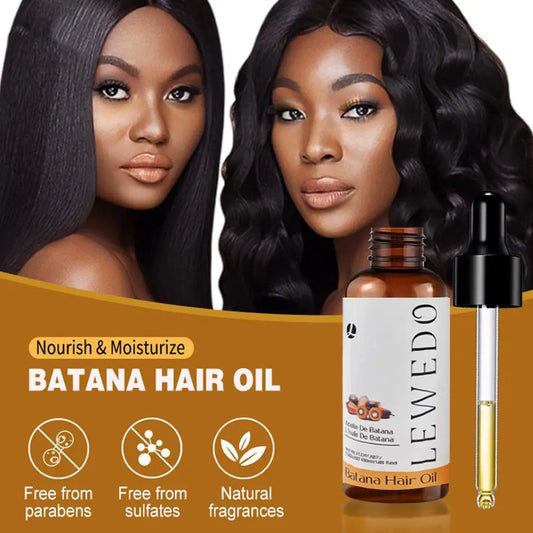 1/2PCs Natural Batana Oil For Hair Growth Pure Batana Oil Hair Shine Strengthen For Women Prevent Hair Loss Eliminate Split Ends