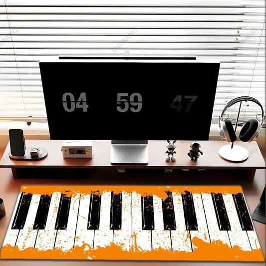 Trend Vintage Music Notes Piano Gaming Mouse Pad PC Laptop Gamer Mousepad Anime Antislip Mat Keyboard Desk Mat For Overwatch