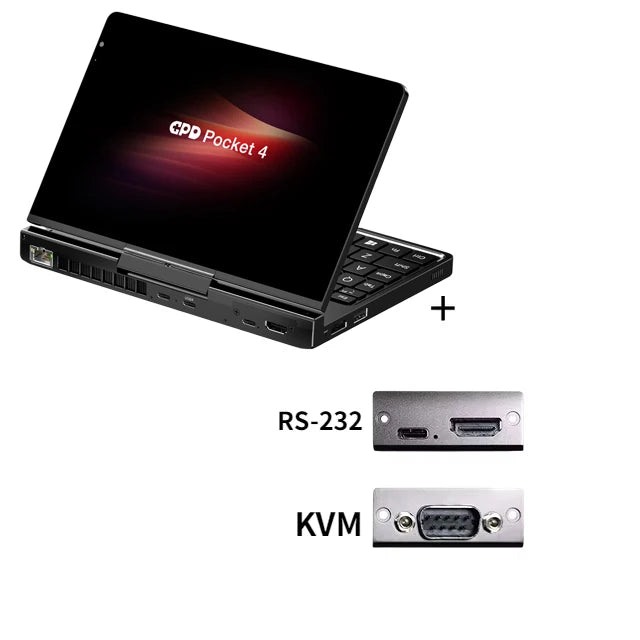 【Hot Sale】GPD Pocket4 Latest AMD AI 9 HX 370/8840U 64GB 2TB NVMe 8.8" 2560×1600 144Hz 2-in-1 Laptop Tablet Palm Size MiniPC