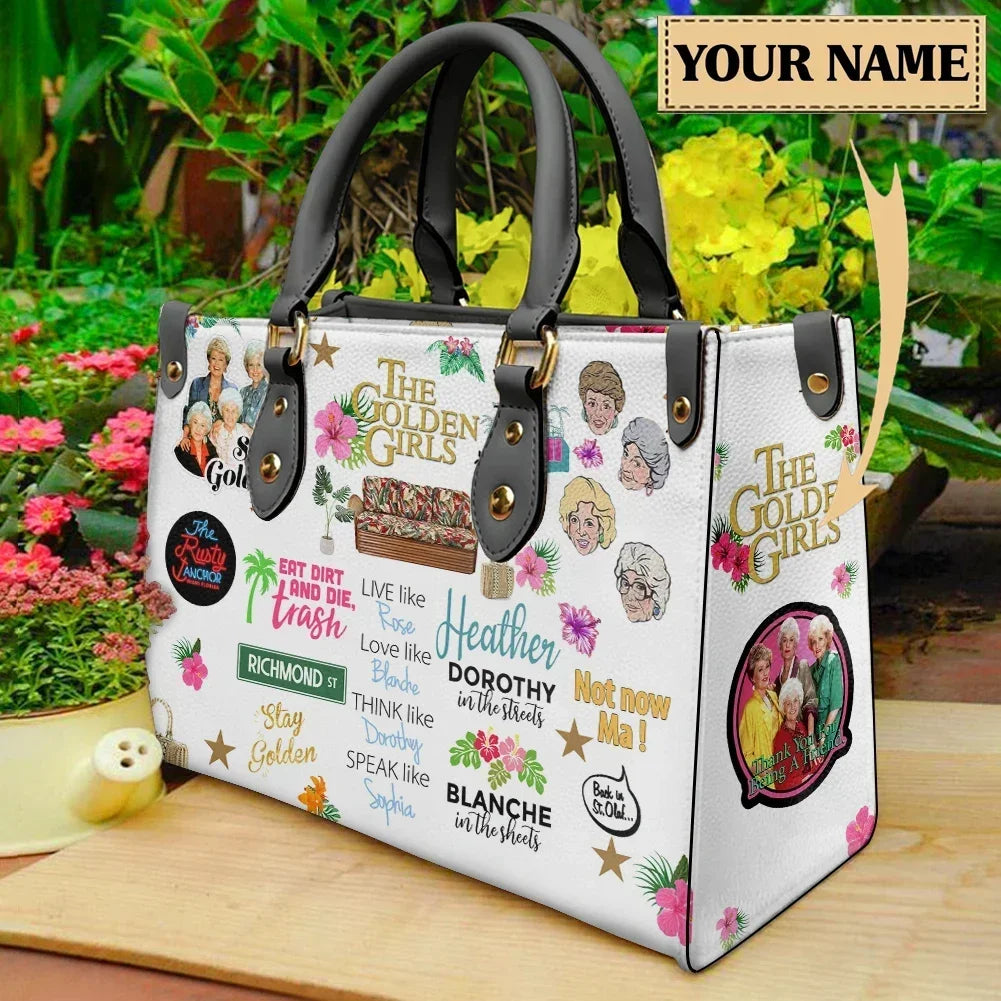 The Golden Handbags for Women Fashion High Quality PU Leather Tote Bags Durable Shoulder Bag Premium Elegant Crossbody Bags Gift
