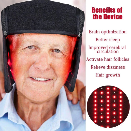 Hair Growth Cap Reduces Oiliness Strengthens Hair Roots Penetrates Deep Into Hair Follicles Relieves Fatigue Anti-Hair Loss Hat