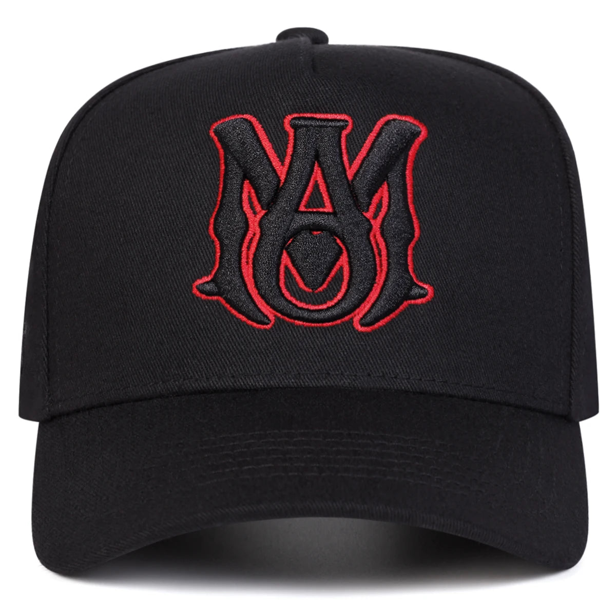 Unisex MA Letter Embroidery Baseball Caps Spring Autumn Outdoor Adjustable Casual Hats Sunscreen Hat Sports Cap