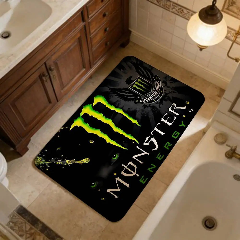 M_MonsterES-Fashion-E-Energys Hallway Carpet Non-Slip Laundry Room Mat Laundry Decor Balcony Child Living Room Bedside Area Rugs