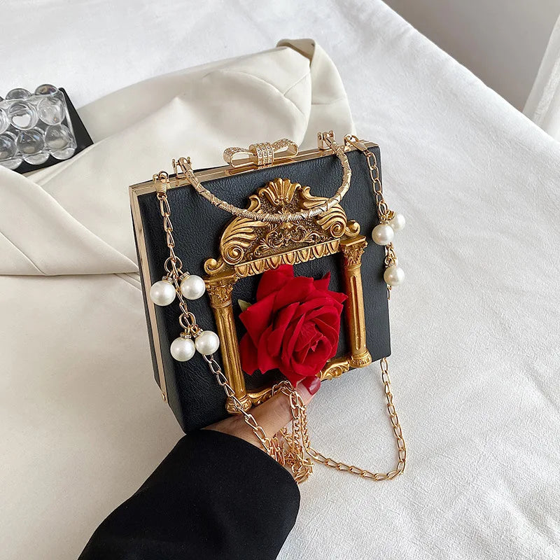 Luxury Angel Female Handbags Fashion Pearl Women Bag Cross Body Brand Leather Women Shoulder Bag Ladies Hand Bags