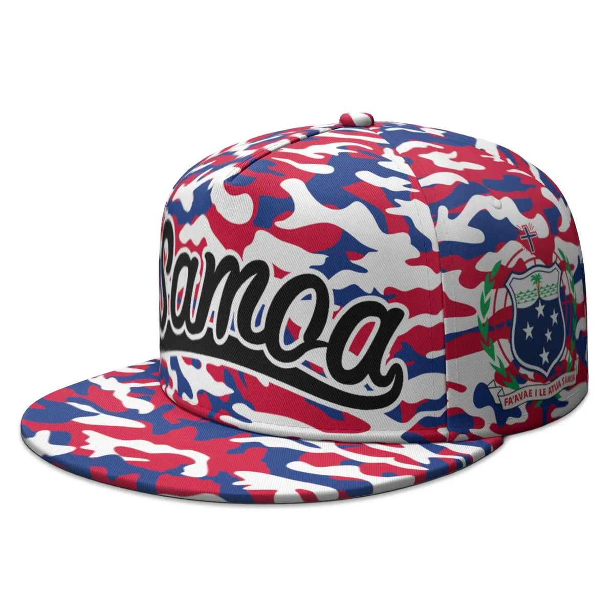 Samoa Baseball Caps Custom Made Name Team Logo Flat Brimmed Hat Wsm Country Travel West Nation Respirant Samoan Flag Headgear