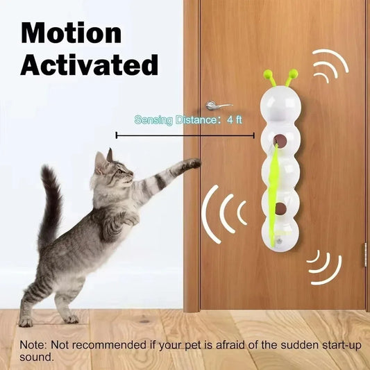 Homefish Intelligent Sensing Cat Toy Suction Cup Electric Self Entertaining And Entertaining Toy For Cats, Electric Charging
