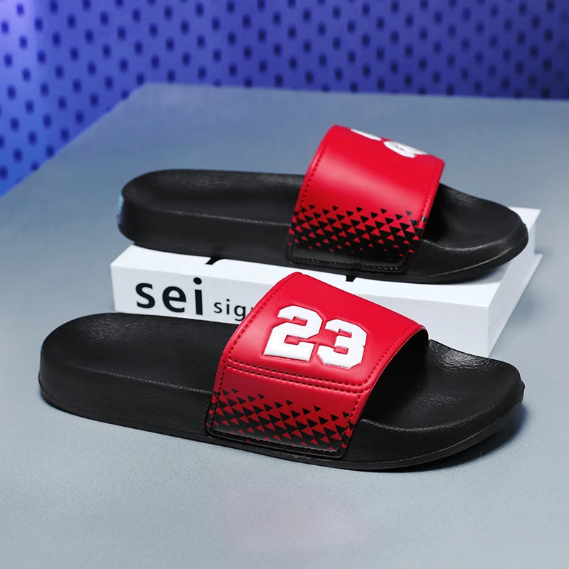 Men New Slippers Beach Summer Sandals Lightweight Non Slip Home Flip Flops Men Fashion Shoes EVA Design Slides Outdoor Orginal