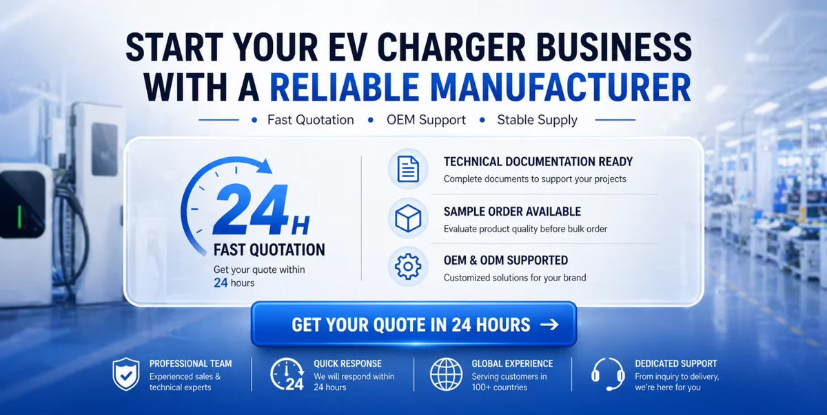 Mode 3 22KW 3 Phase EV Charger Level 2 Electric Car Charging Station