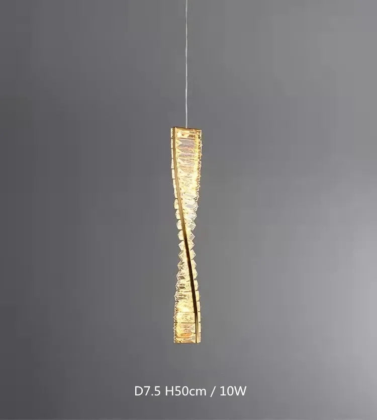 Luxury Crystal Gold Metal Wall Lamp Modern Creative Irregular LED Wall Light Villa Hotel Corridor Bedside Decor Lighting Fixture