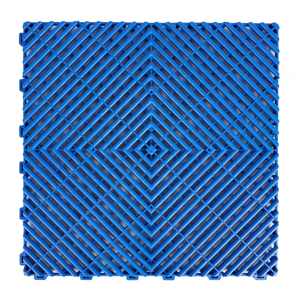 40PCS Pvc Garage Floor Tiles High Quality Pvc Car Garage Flooring Mat PP Plastic Interlocking Car Wash Room Tiles