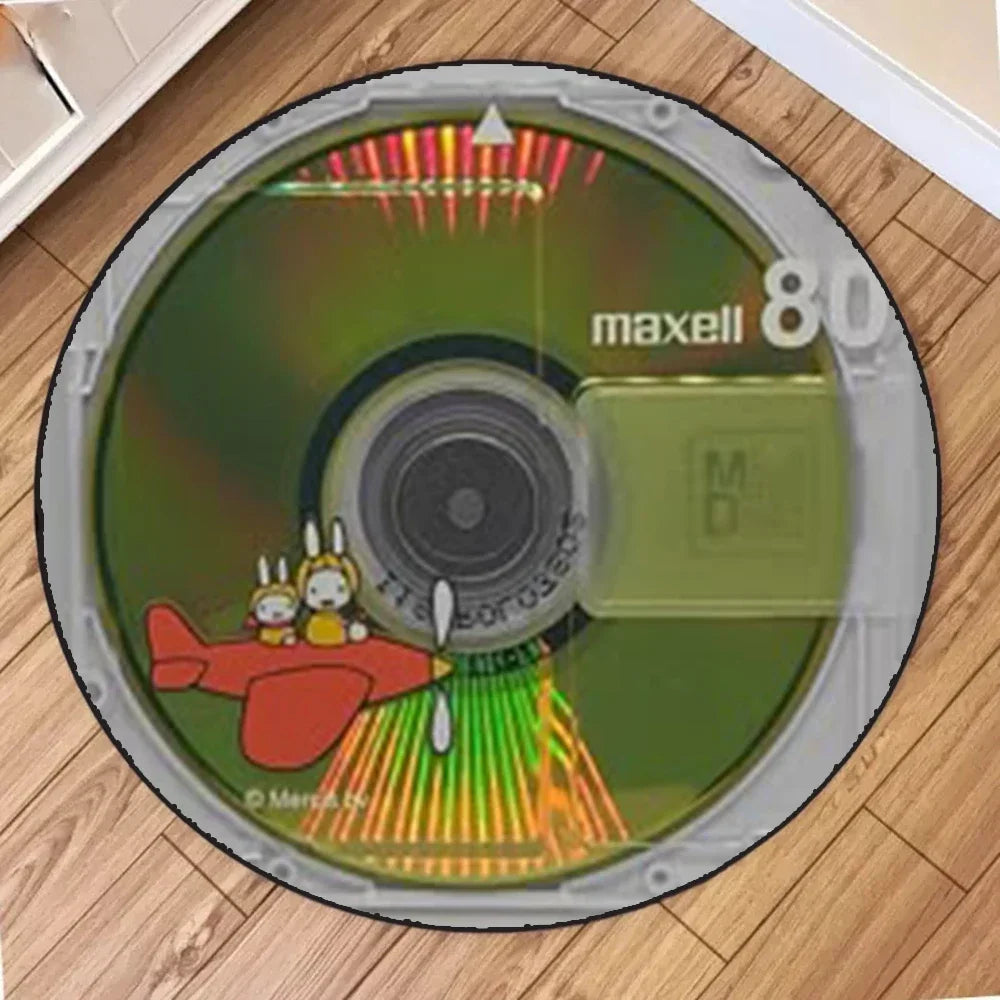 Popular Art Painting Design CD Soft Living Room Rug Birthday Gift Game Mat Suitable for Bedroom Rugs Home Decoration Carpet
