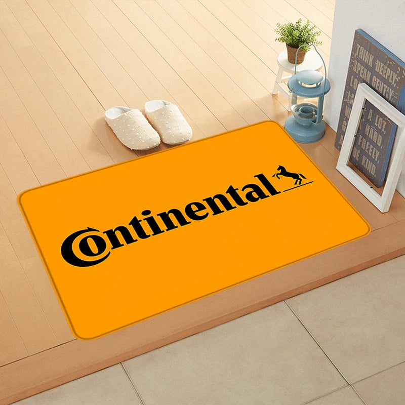 Door Mats Interior Foot Rug Continentals Tyres Welcome Floor Mat for Entryway Soft Hallway Carpet Kitchen Rugs Fluffy Home Decor