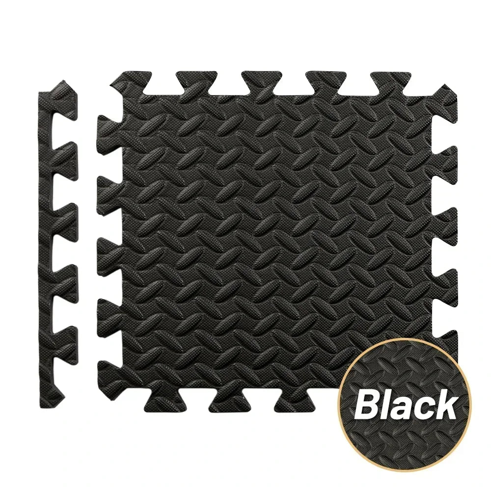 1-20PCS Soft Foam Interlocking Carpet Tiles - Non-Slip Puzzle Floor Mats Ideal for Home Gym and Baby Playroom Rugs for Bedroom