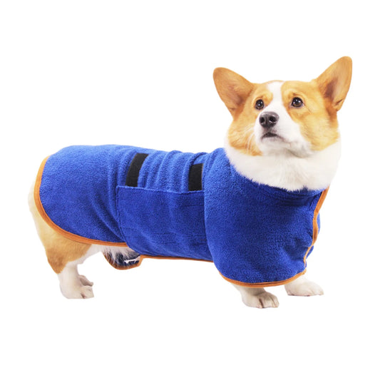 New Dog Bathrobe Absorbent Pet Quick Drying Bath Towel Dog Bath Towel Large Small Dogs Clean Absorbent Bathrobe Cat Pet Products