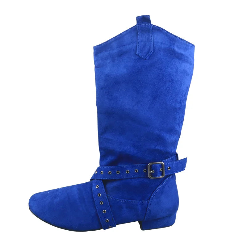 Customized Heel Practice Boots Half Boots Line Dance Boots Soft Suede Bottom Ballroom Party Dance Shoes Black Boots Dancing