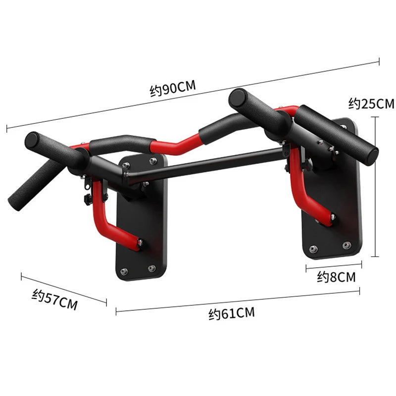 Pull-up horizontal bar multi-functional parallel bar men's home indoor fitness equipment wall-mounted sandbag rack