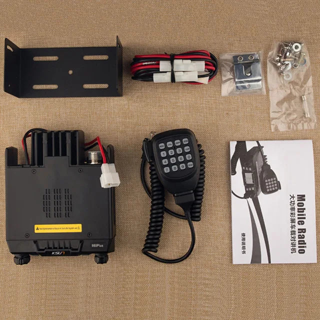 75W High Power Dual Band Civilian HF Two Way Radio Outdoor Mobile Car Radio Transceiver