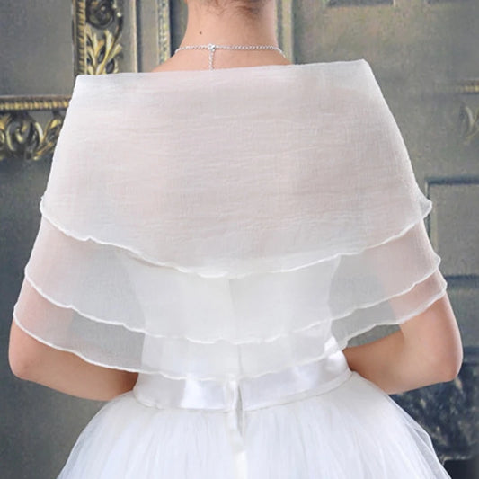 Fashion Tulle Lace Shawl Lace Short Sleeve Shrug Bridal Wedding Cape Elegant Evening Dress Shawl Party Shawl Banquet Dress Cloak