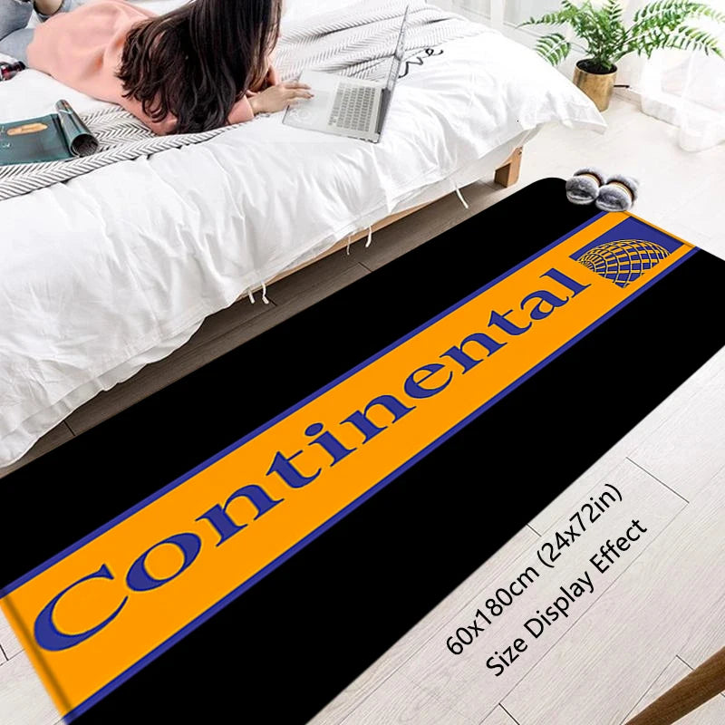 Door Mats Interior Foot Rug Continentals Tyres Welcome Floor Mat for Entryway Soft Hallway Carpet Kitchen Rugs Fluffy Home Decor