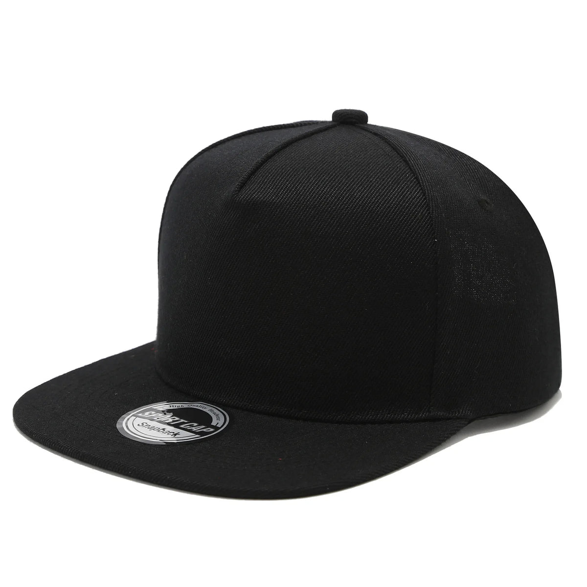 1pcs Cloth Cap Solid Color Hat Baseball Cap Men's and Women's Summer Street Dance Skateboard Hip Hop Light Board Flat Edge Hat