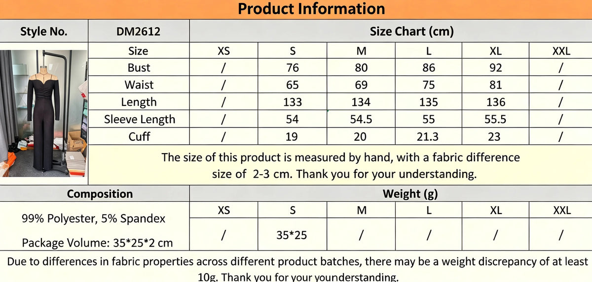 Fashion Slim Long Sleeve Jumpsuits for Women Slash Neck Folds Solid Straight Women Jumpsuit Monos Mujer Elegante